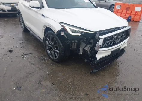 2019 Infiniti Qx50 Essential z USA, uszkodzony, nr VIN 3PCAJ5M3XKF103532